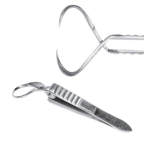 Затискач для операційної білизни Jones 9 cм, J-18-002, Surgicon